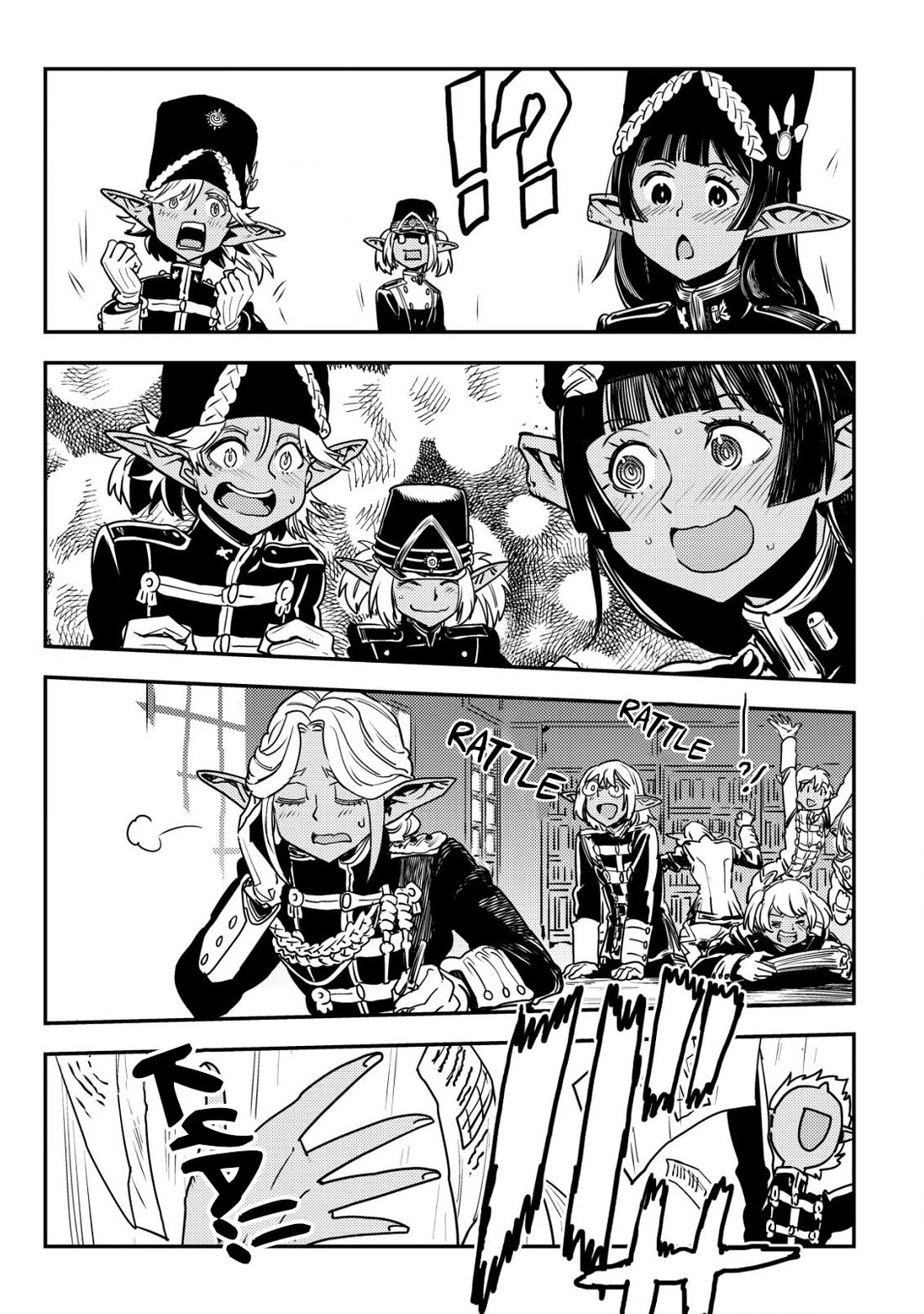 History of the Kingdom of the Orcsen: How the Barbarian Orcish Nation Came to Burn Down the Peaceful Elfland chapter 8 page 60