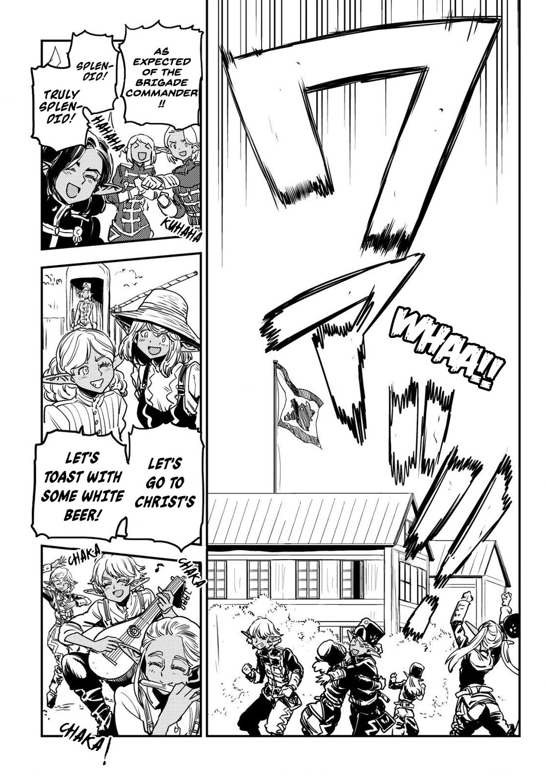 History of the Kingdom of the Orcsen: How the Barbarian Orcish Nation Came to Burn Down the Peaceful Elfland chapter 8 page 61