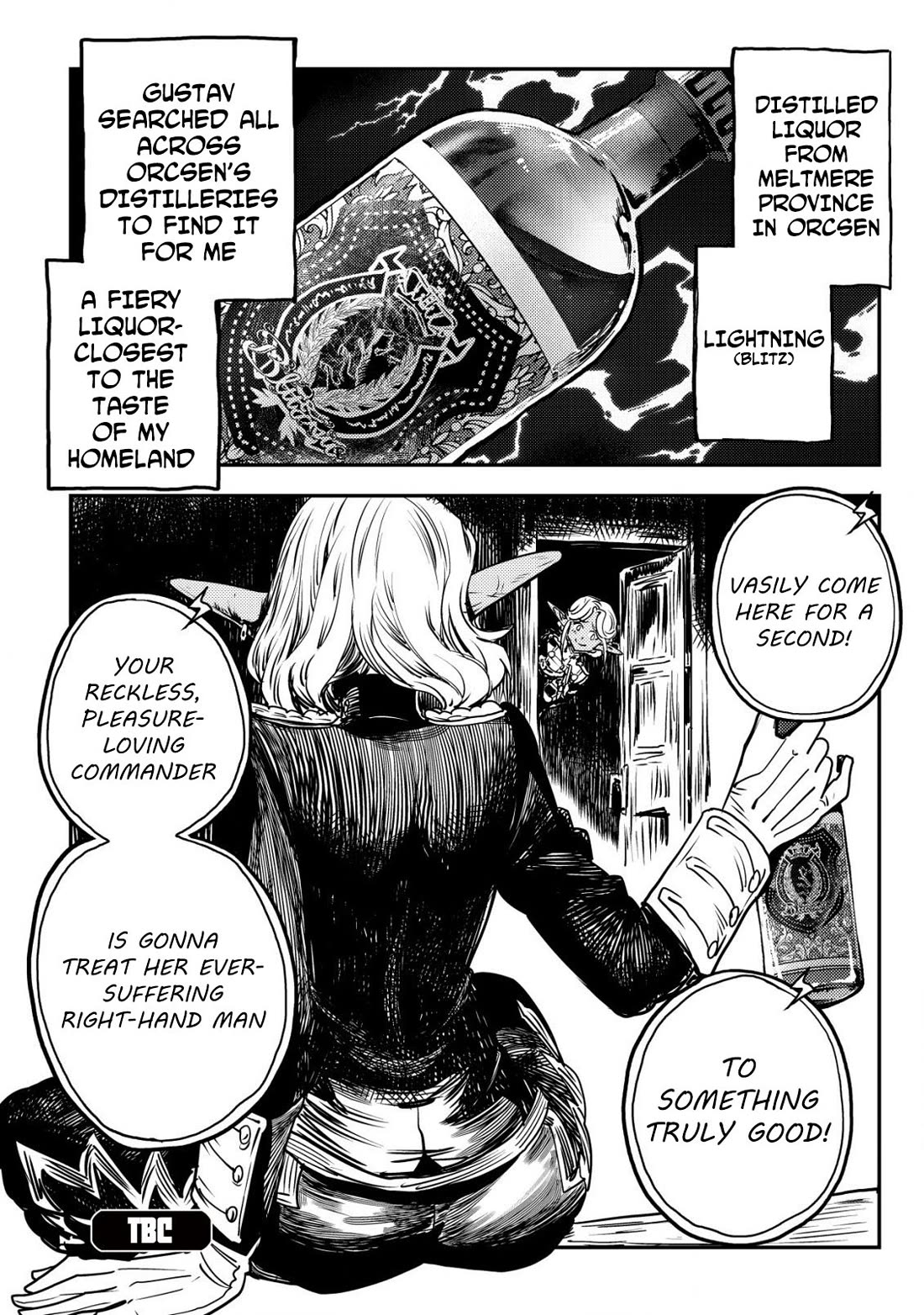 History of the Kingdom of the Orcsen: How the Barbarian Orcish Nation Came to Burn Down the Peaceful Elfland chapter 8 page 63