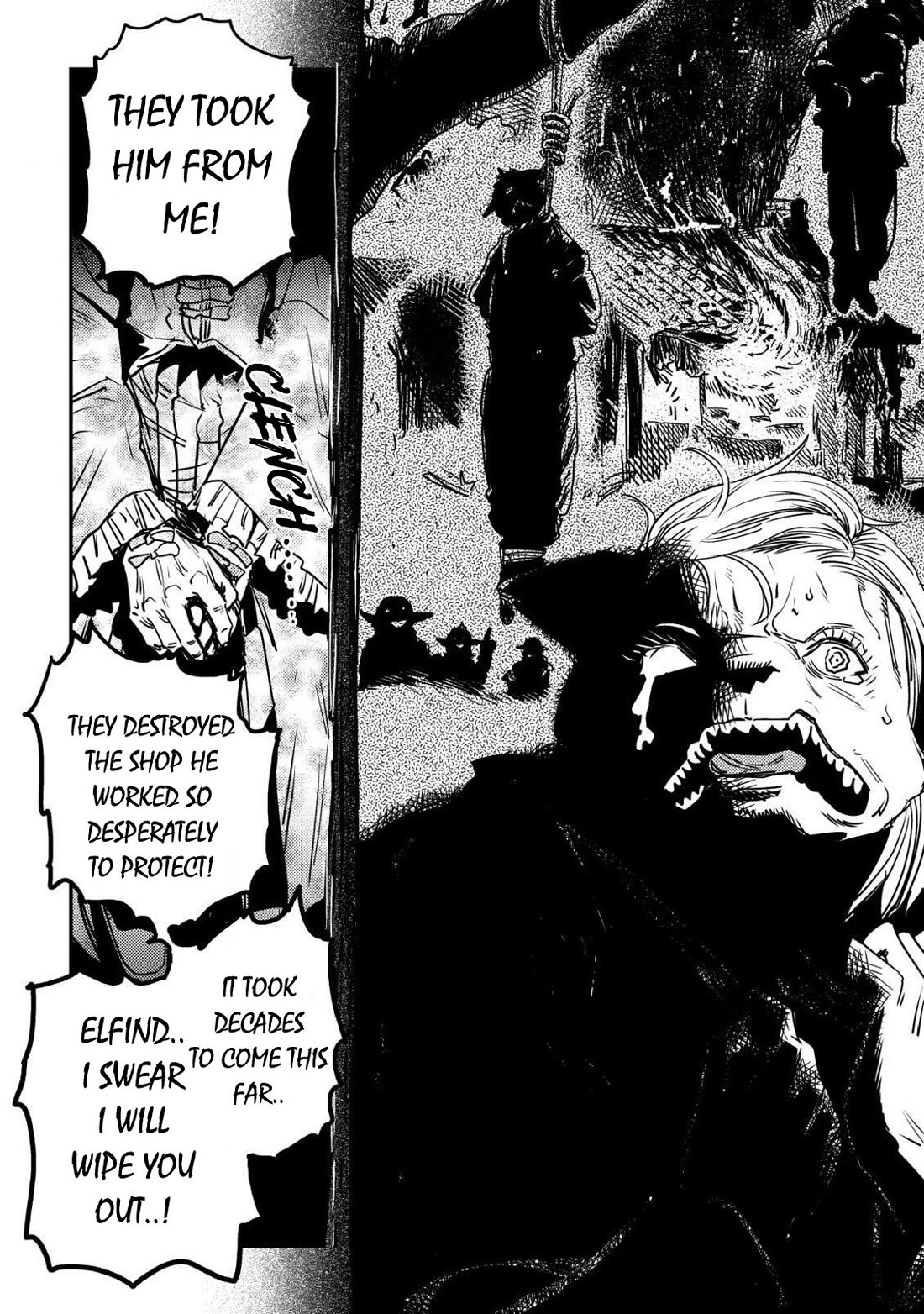 History of the Kingdom of the Orcsen: How the Barbarian Orcish Nation Came to Burn Down the Peaceful Elfland chapter 9 page 19
