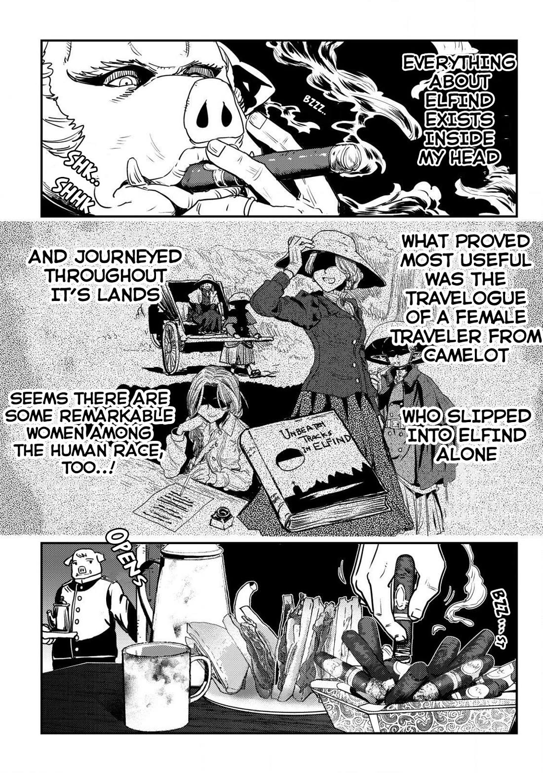 History of the Kingdom of the Orcsen: How the Barbarian Orcish Nation Came to Burn Down the Peaceful Elfland chapter 9 page 27