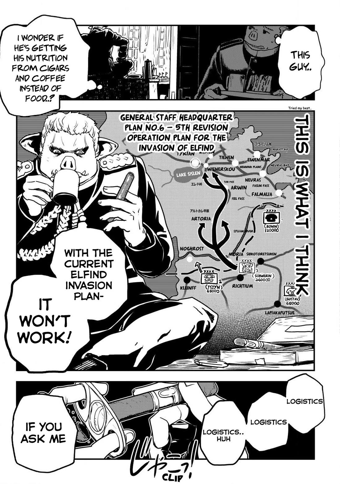 History of the Kingdom of the Orcsen: How the Barbarian Orcish Nation Came to Burn Down the Peaceful Elfland chapter 9 page 28