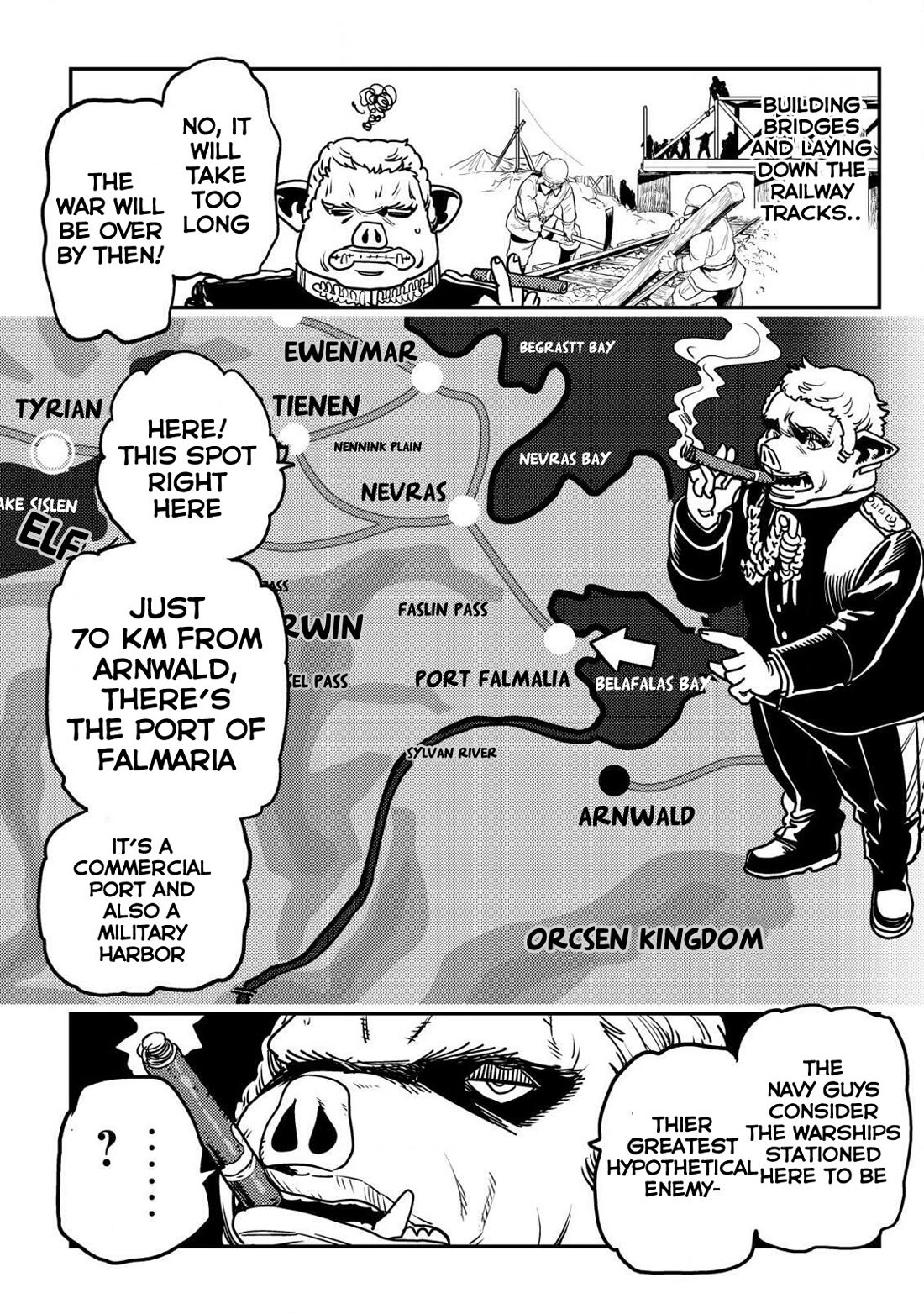 History of the Kingdom of the Orcsen: How the Barbarian Orcish Nation Came to Burn Down the Peaceful Elfland chapter 9 page 31
