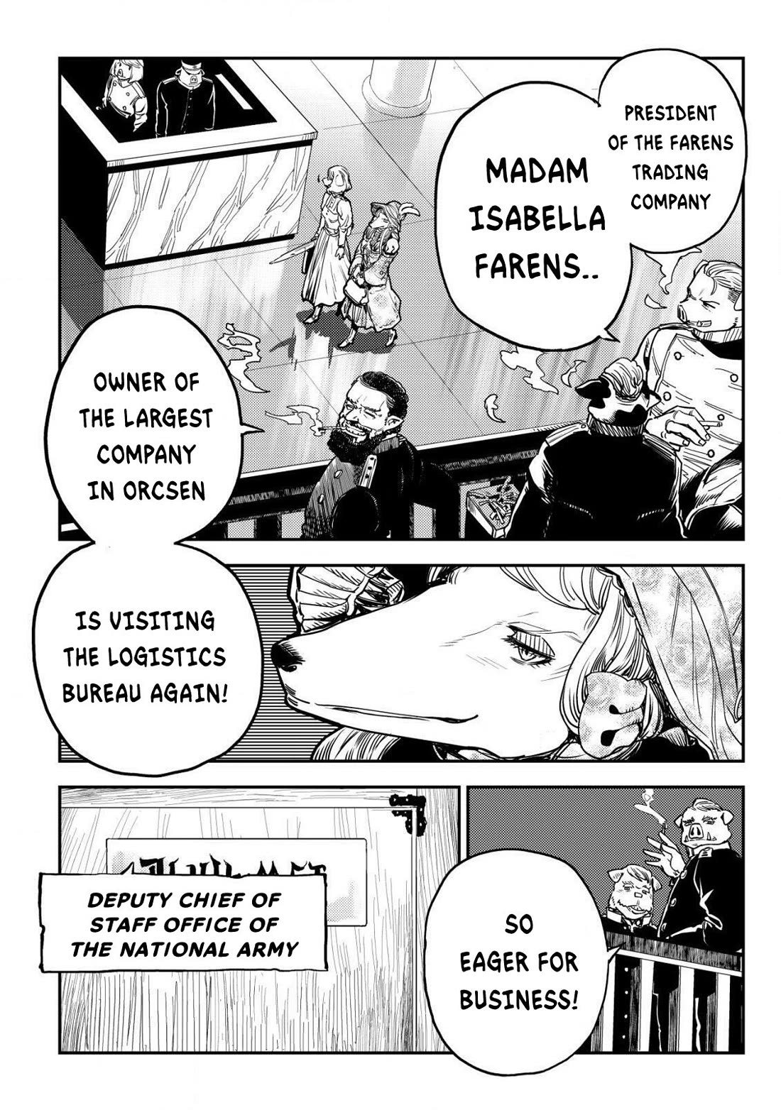 History of the Kingdom of the Orcsen: How the Barbarian Orcish Nation Came to Burn Down the Peaceful Elfland chapter 9 page 5
