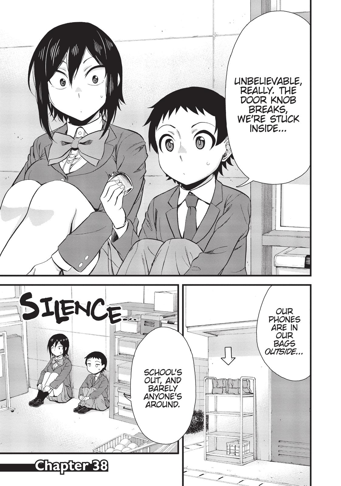 Hitomi-Chan Is Shy With Strangers chapter 38 page 1