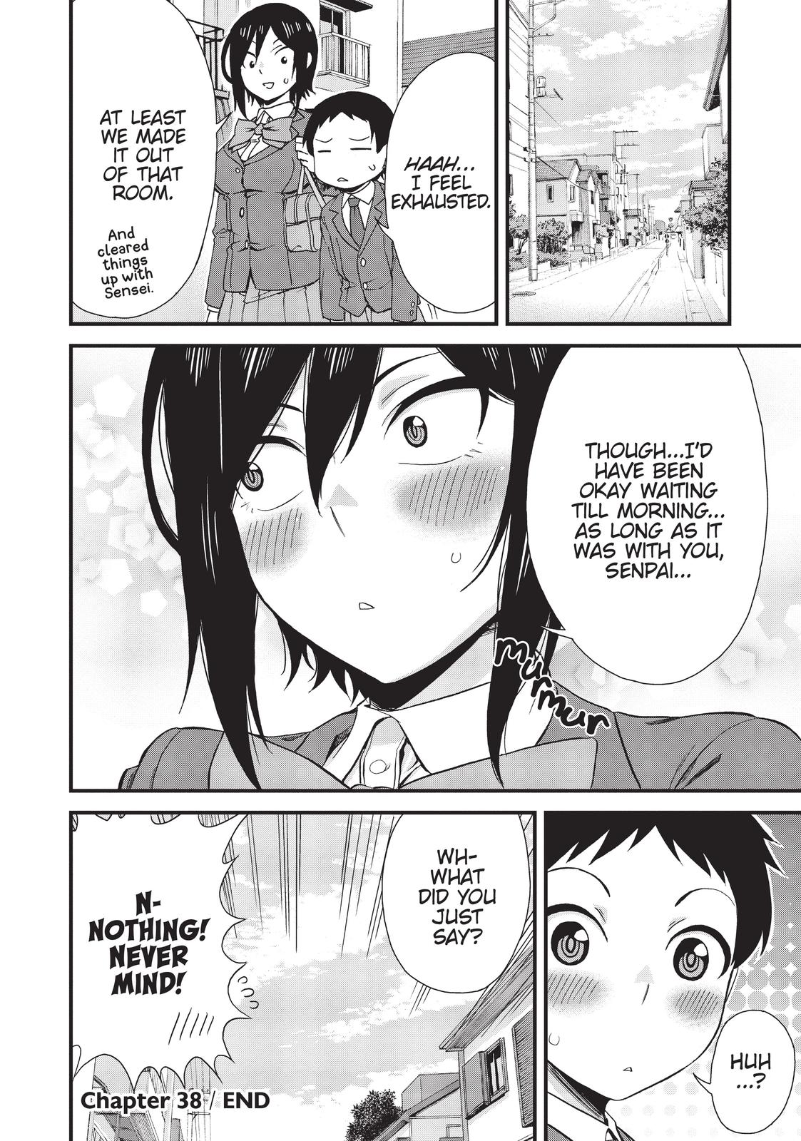 Hitomi-Chan Is Shy With Strangers chapter 38 page 12