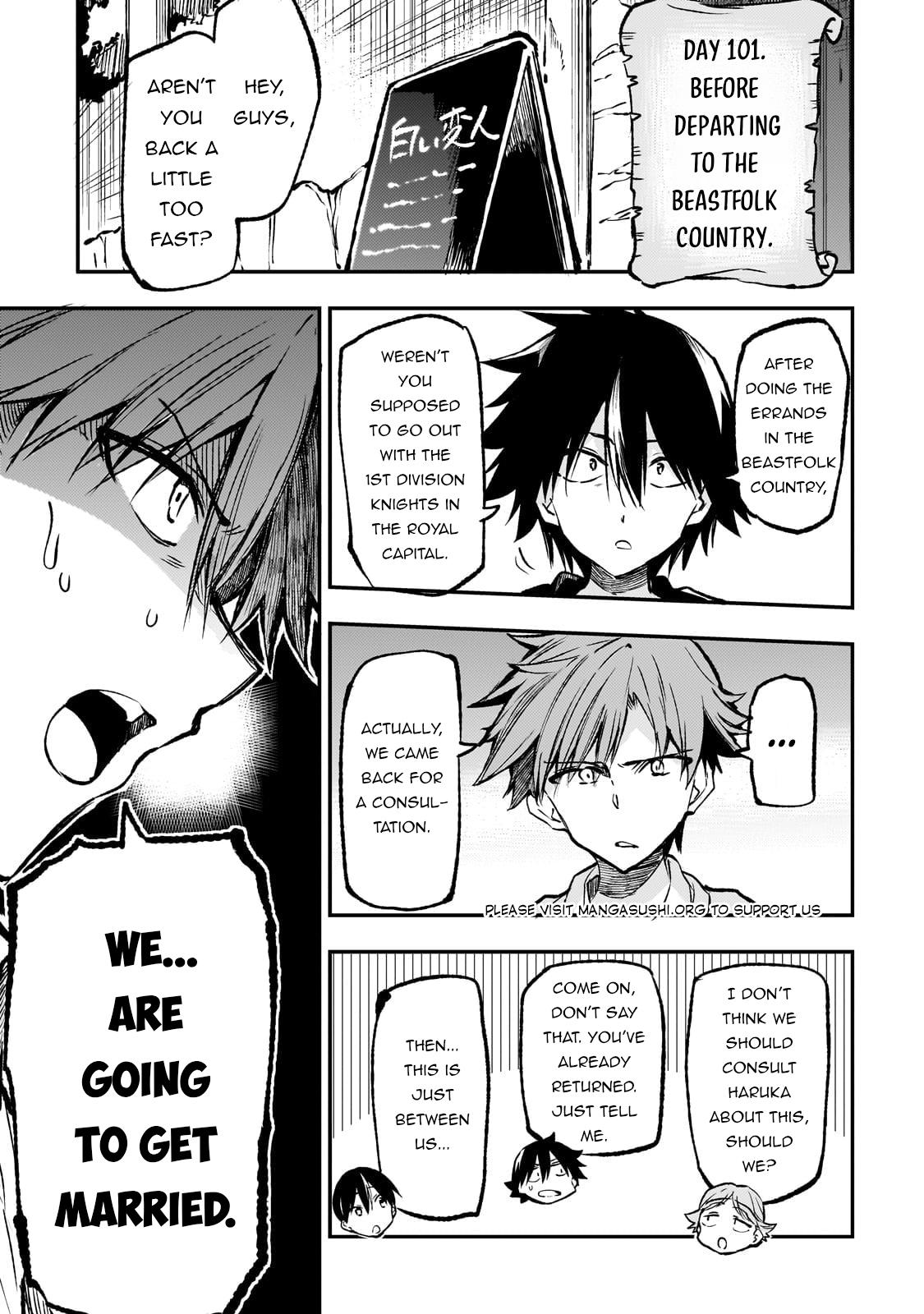 Hitoribocchi no Isekai Kouryaku chapter 238.5 page 2