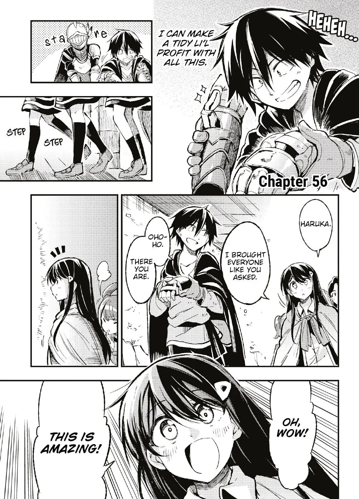 Hitoribocchi no Isekai Kouryaku chapter 56 page 1