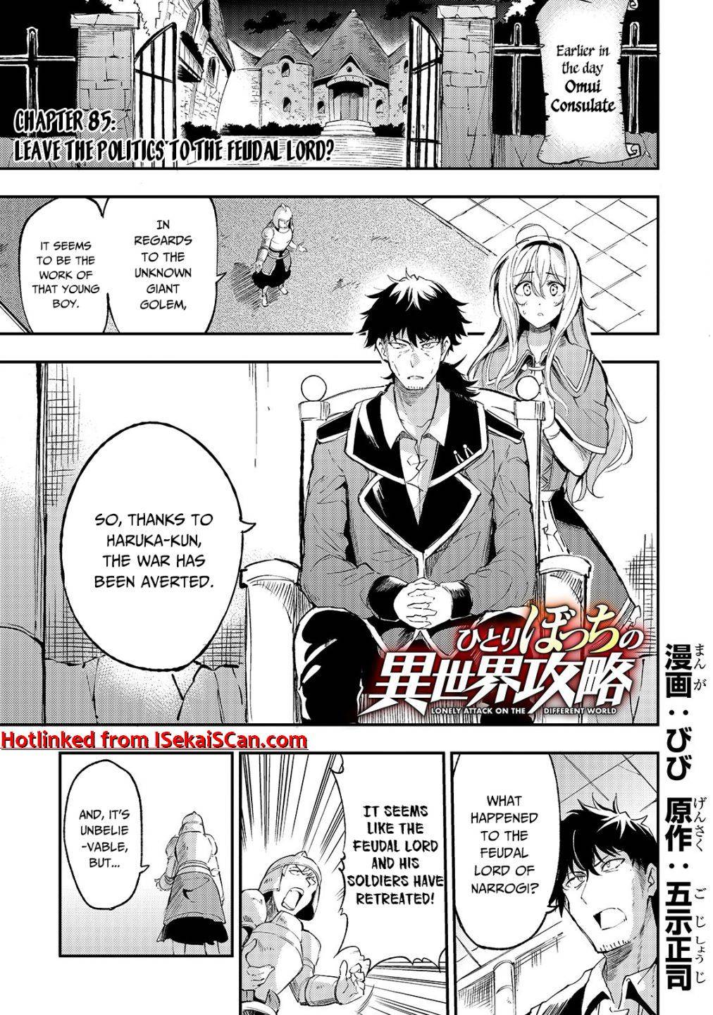 Hitoribocchi no Isekai Kouryaku chapter 85 page 4