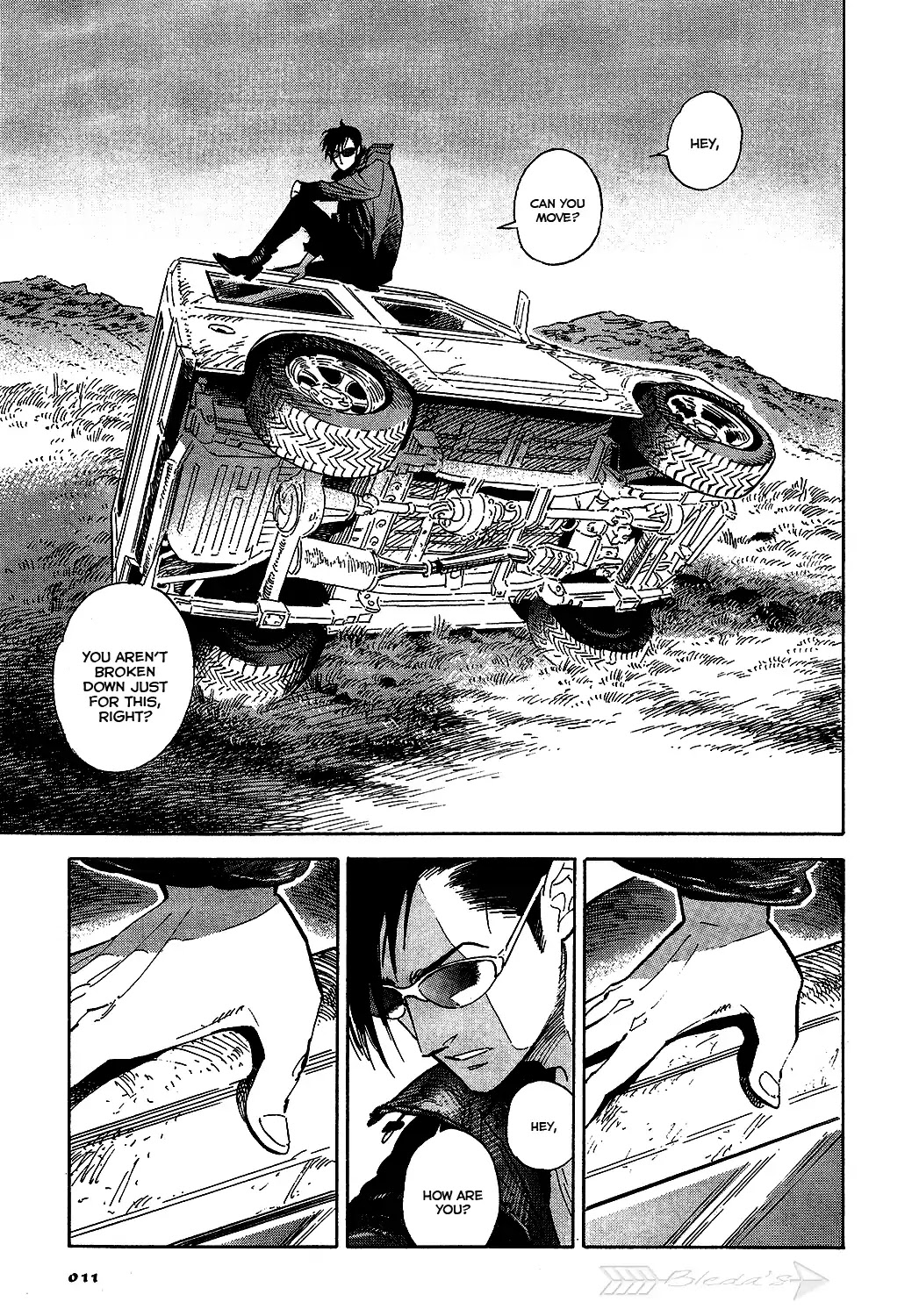 Hokuhokusei ni Kumo to Ike chapter 1 page 9