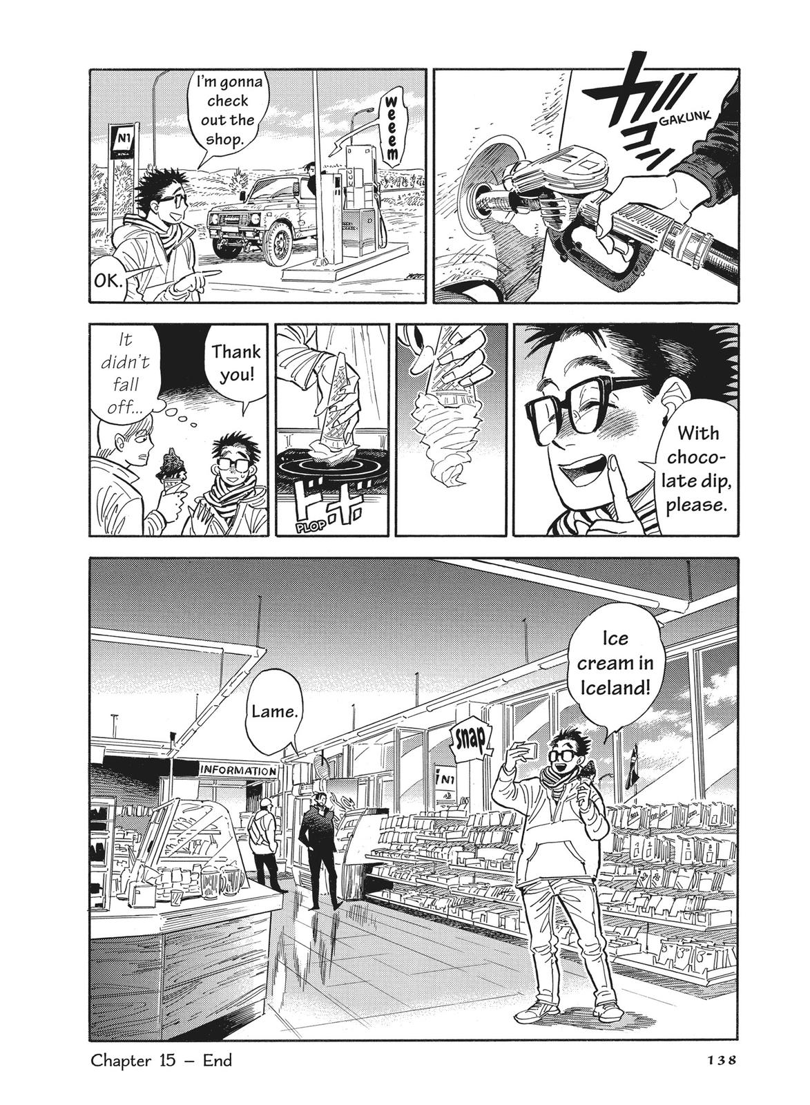 Hokuhokusei ni Kumo to Ike chapter 15 page 23