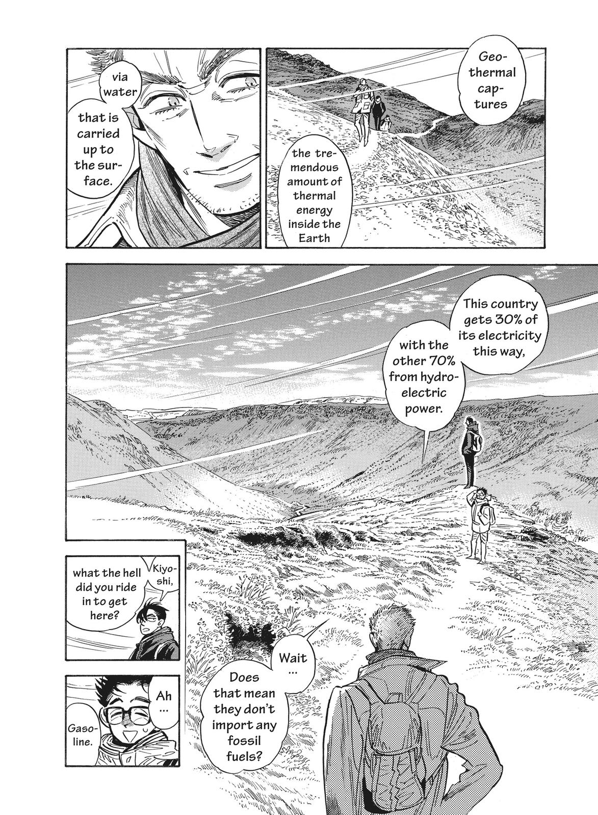 Hokuhokusei ni Kumo to Ike chapter 17 page 15