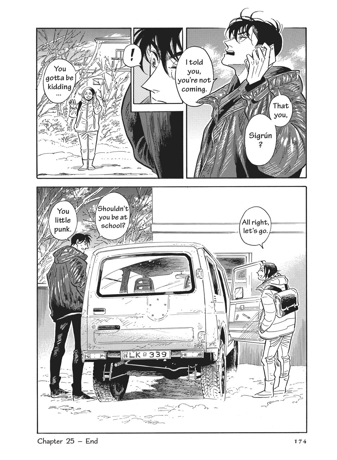 Hokuhokusei ni Kumo to Ike chapter 25 page 23