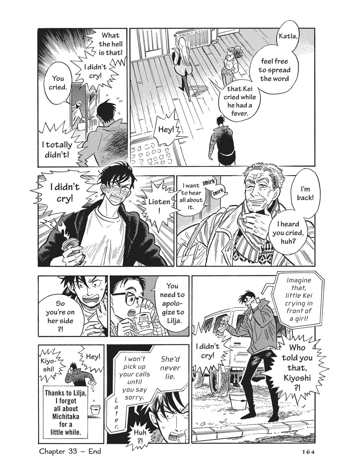 Hokuhokusei ni Kumo to Ike chapter 33 page 8