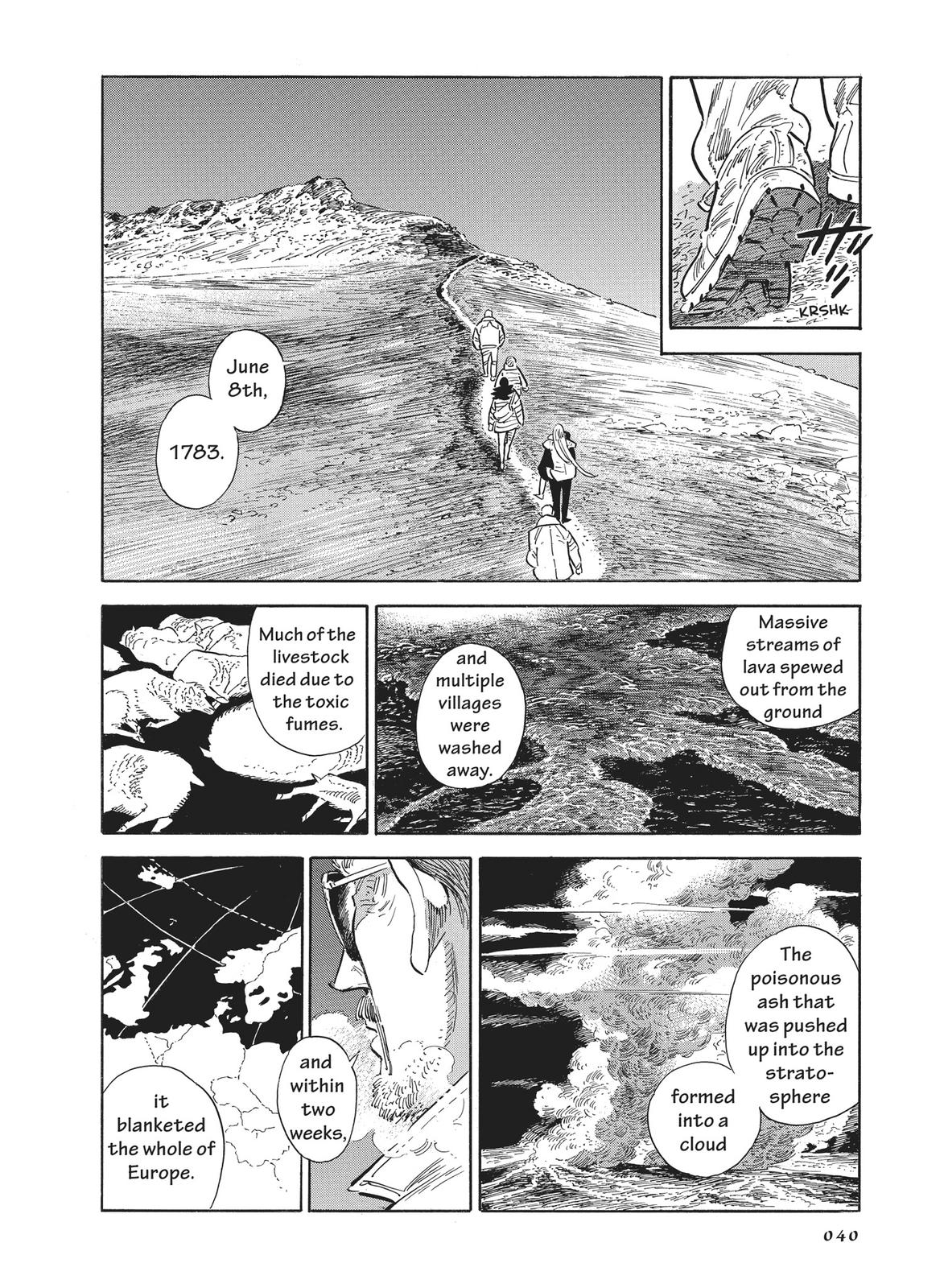 Hokuhokusei ni Kumo to Ike chapter 36 page 4