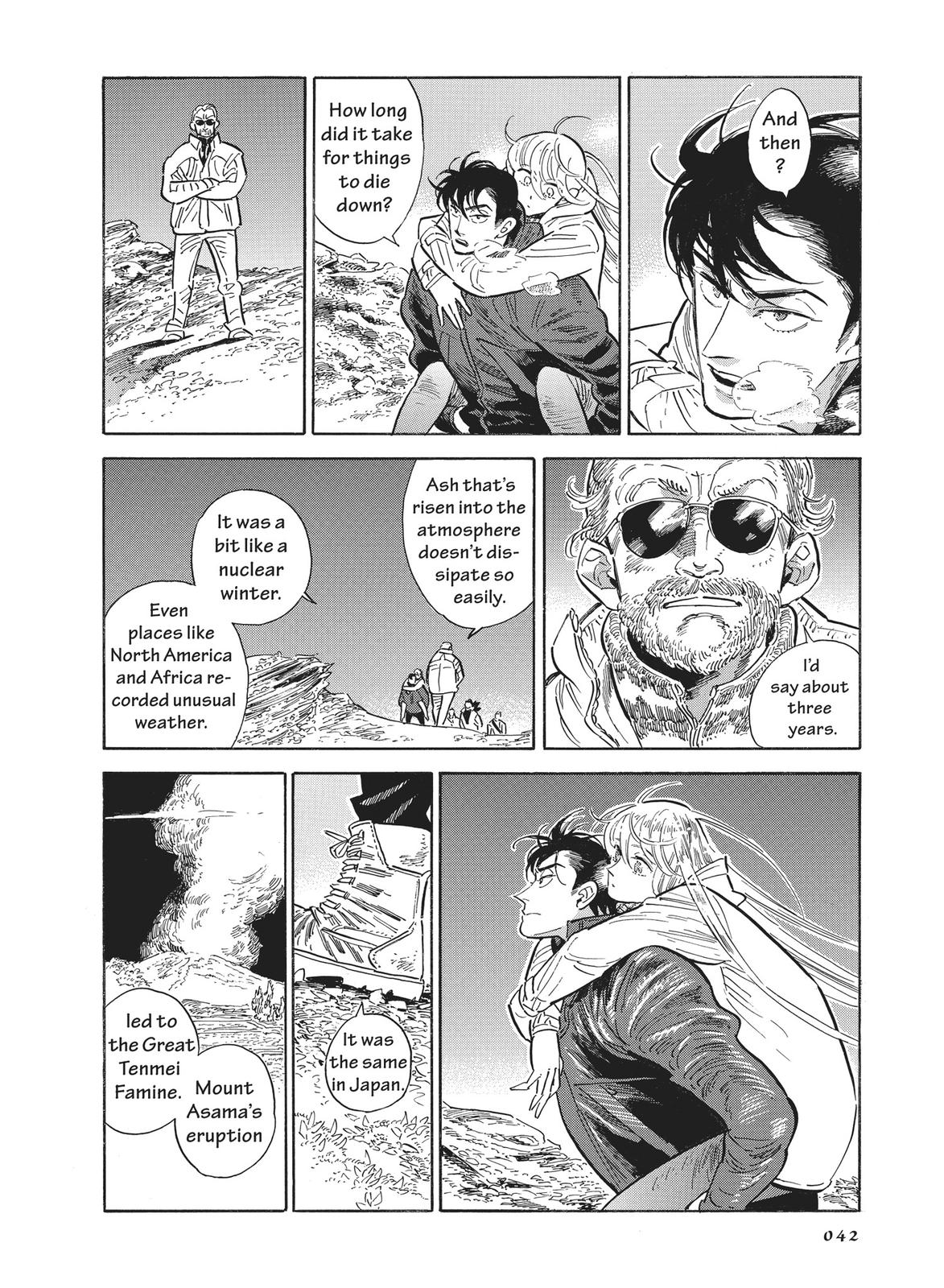 Hokuhokusei ni Kumo to Ike chapter 36 page 6