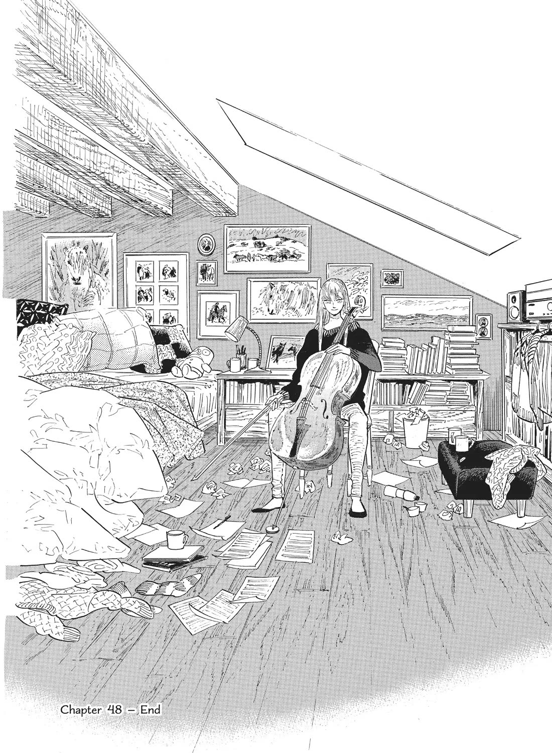 Hokuhokusei ni Kumo to Ike chapter 48 page 9