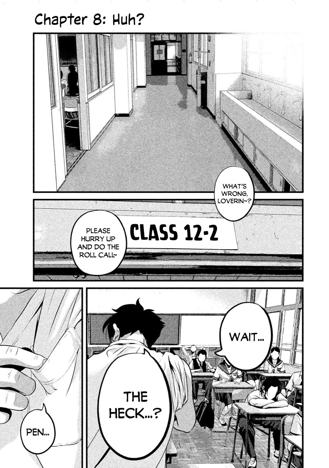 Home Room chapter 8 page 1