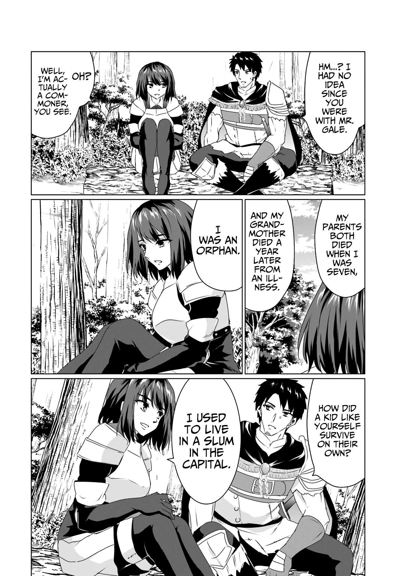 Homeless Tensei: Isekai De Jiyuu Sugiru Majutsu Jisoku Seikatsu chapter 14.1 page 4