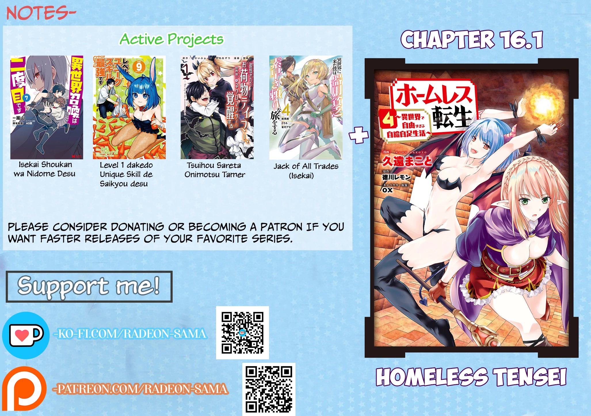 Homeless Tensei: Isekai De Jiyuu Sugiru Majutsu Jisoku Seikatsu chapter 16.1 page 20