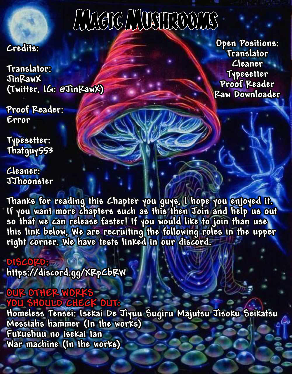 Homeless Tensei: Isekai De Jiyuu Sugiru Majutsu Jisoku Seikatsu chapter 3.1 page 18