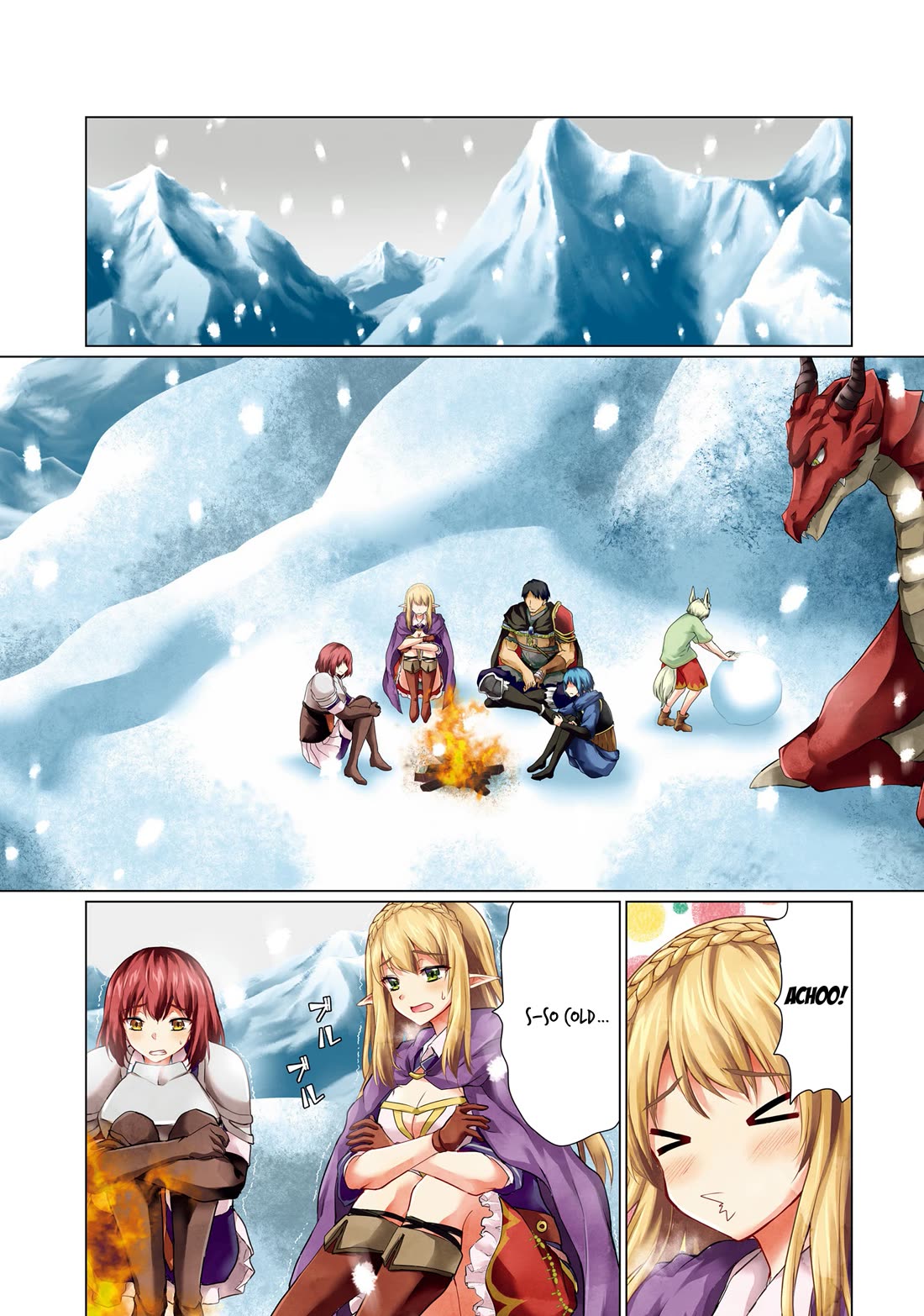 Homeless Tensei: Isekai De Jiyuu Sugiru Majutsu Jisoku Seikatsu chapter 30.1 page 4