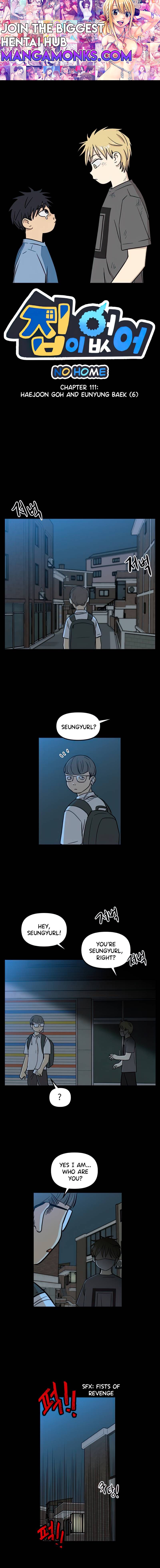 Homeless chapter 111 page 1