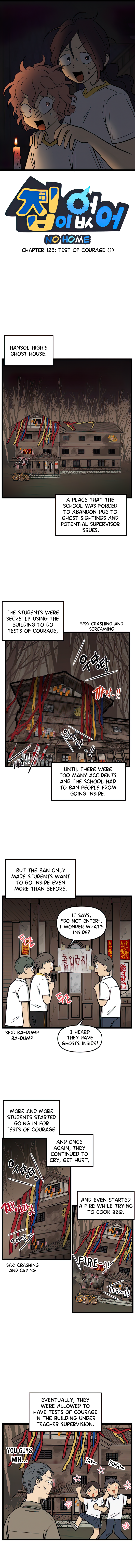 Homeless chapter 123 page 1