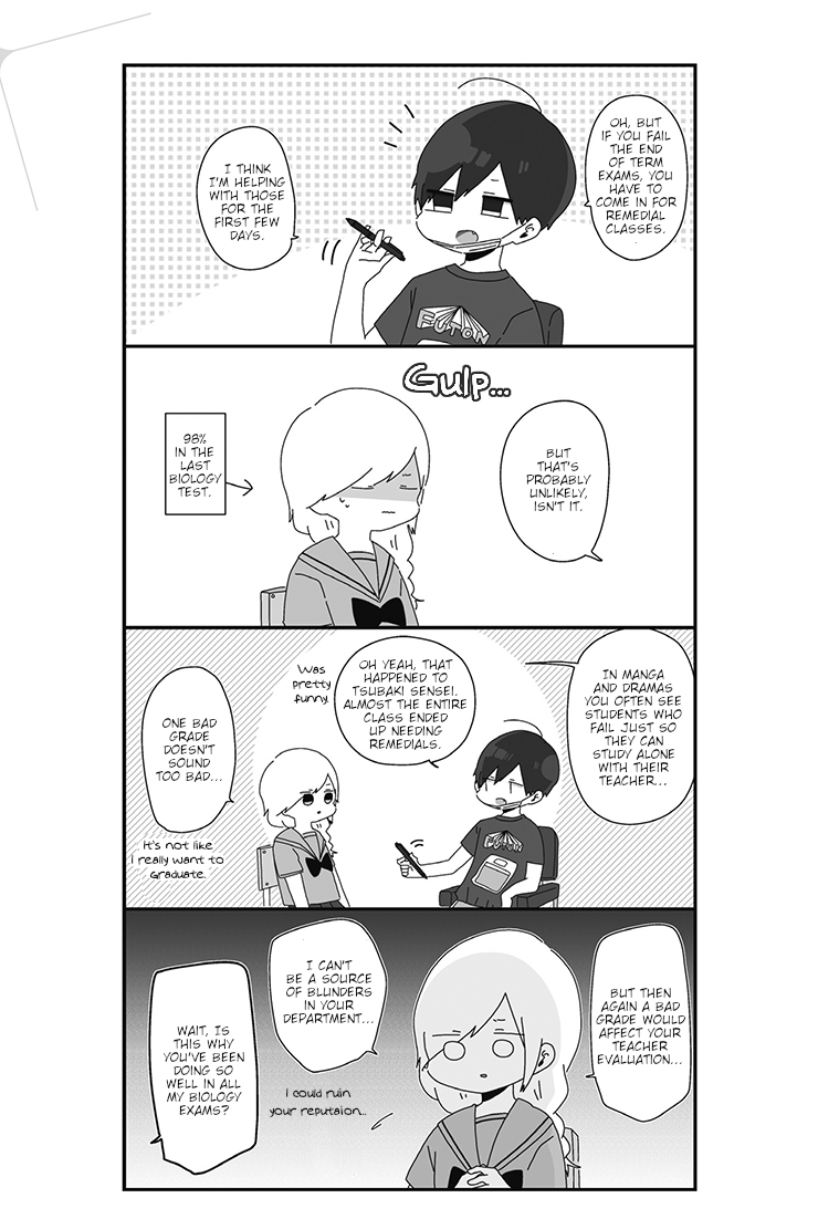 Homura Sensei is probably unpopular chapter 12 page 3