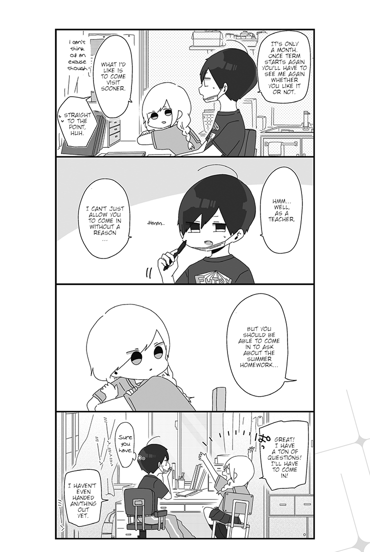 Homura Sensei is probably unpopular chapter 12 page 4