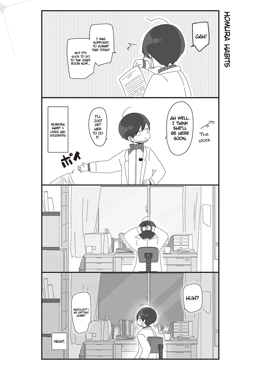 Homura Sensei is probably unpopular chapter 20 page 1