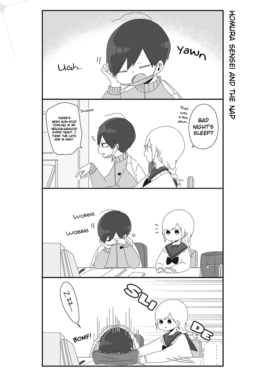 Homura Sensei is probably unpopular chapter 32 page 1