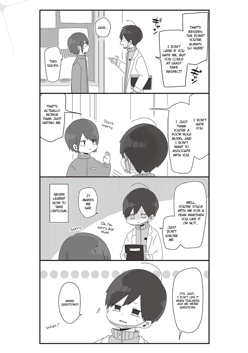 Homura Sensei is probably unpopular chapter 34 page 3