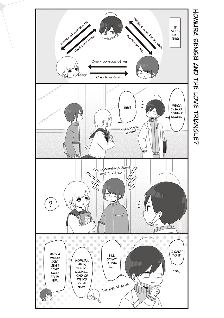 Homura Sensei is probably unpopular chapter 35 page 1