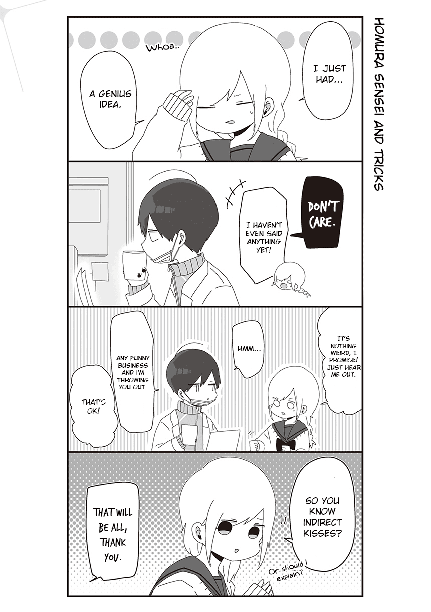 Homura Sensei is probably unpopular chapter 38 page 1