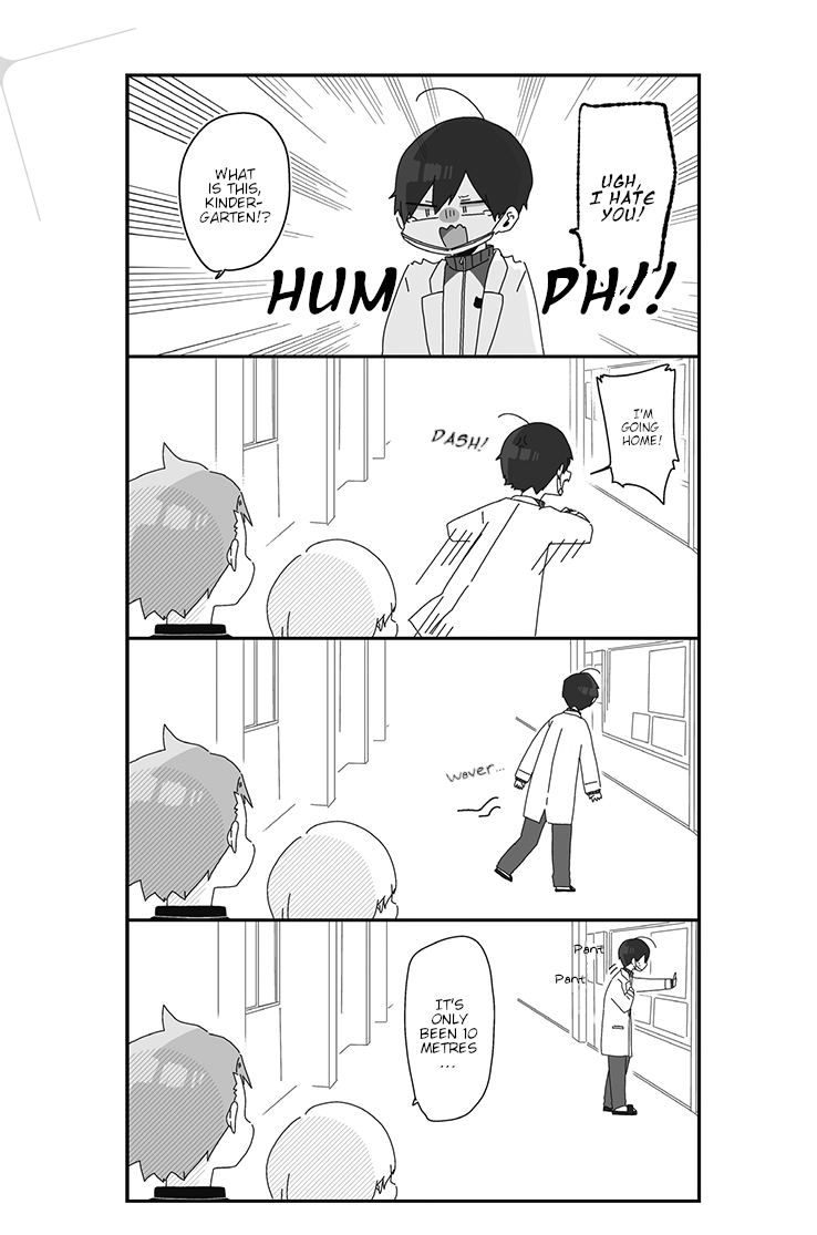 Homura Sensei is probably unpopular chapter 6 page 3