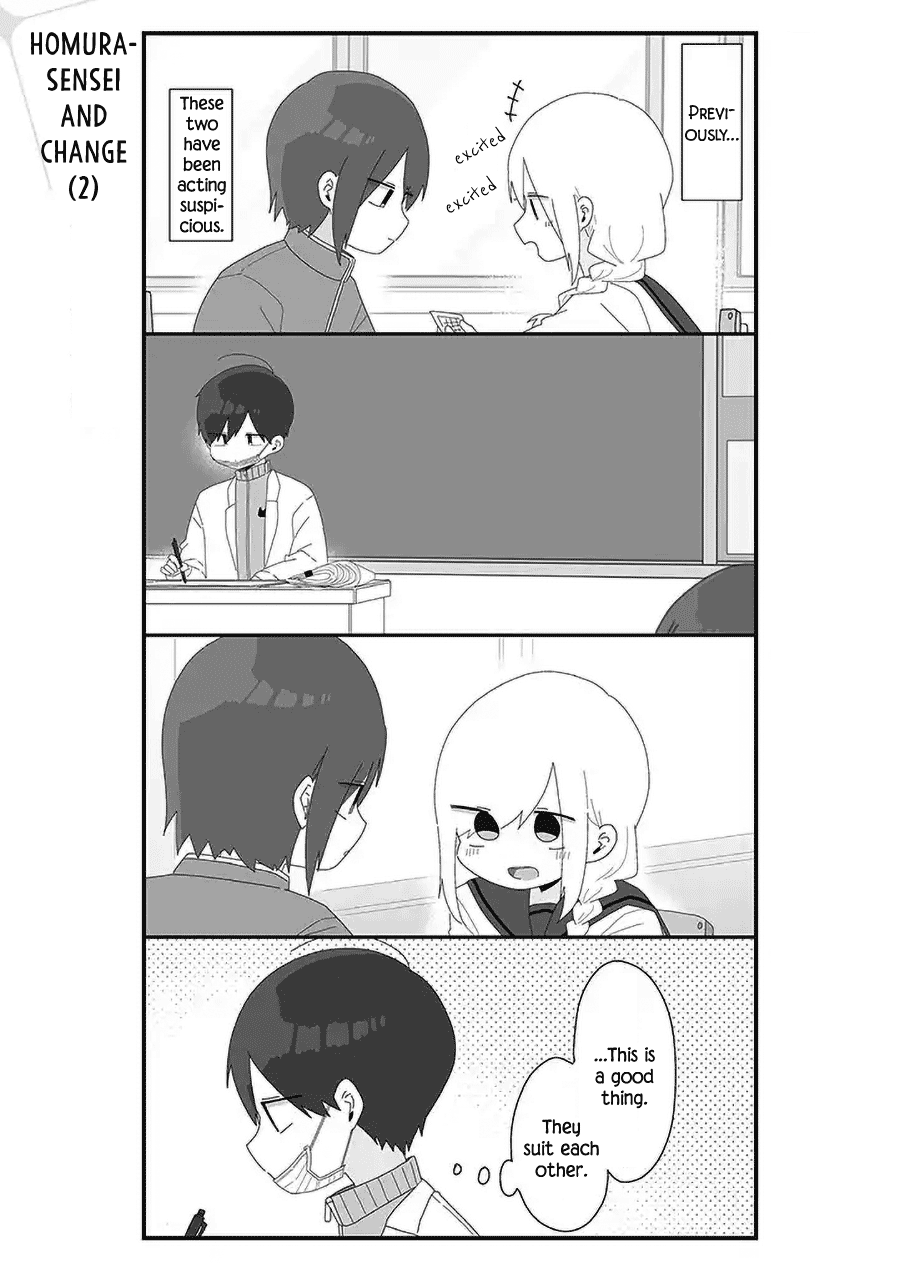 Homura Sensei is probably unpopular chapter 61 page 1