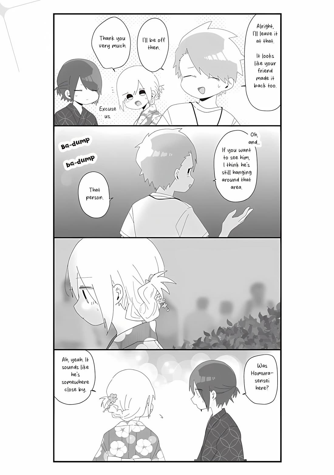 Homura Sensei is probably unpopular chapter 64 page 13