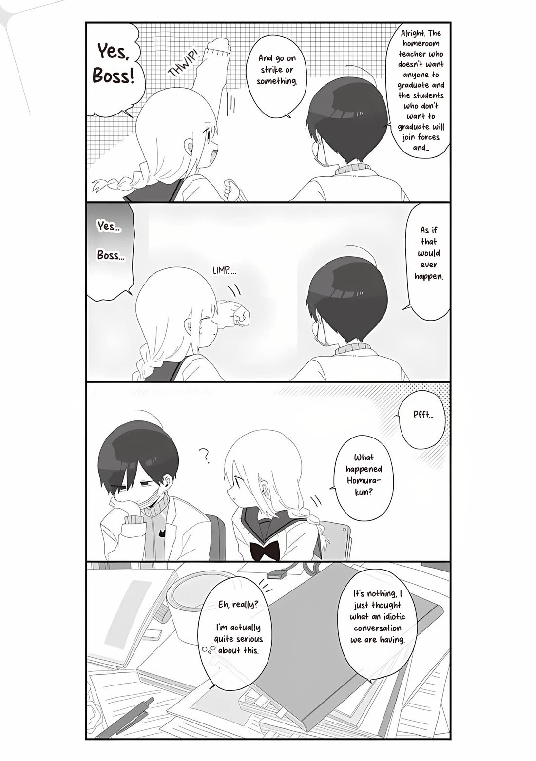 Homura Sensei is probably unpopular chapter 67 page 3