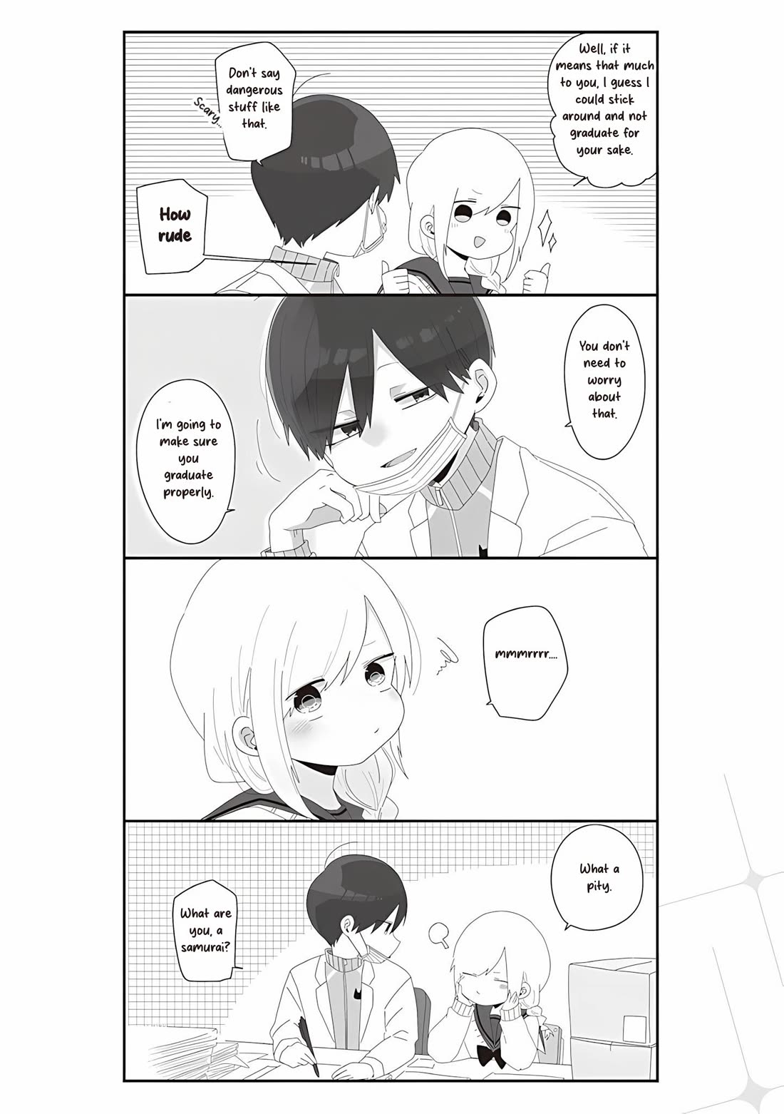 Homura Sensei is probably unpopular chapter 67 page 4