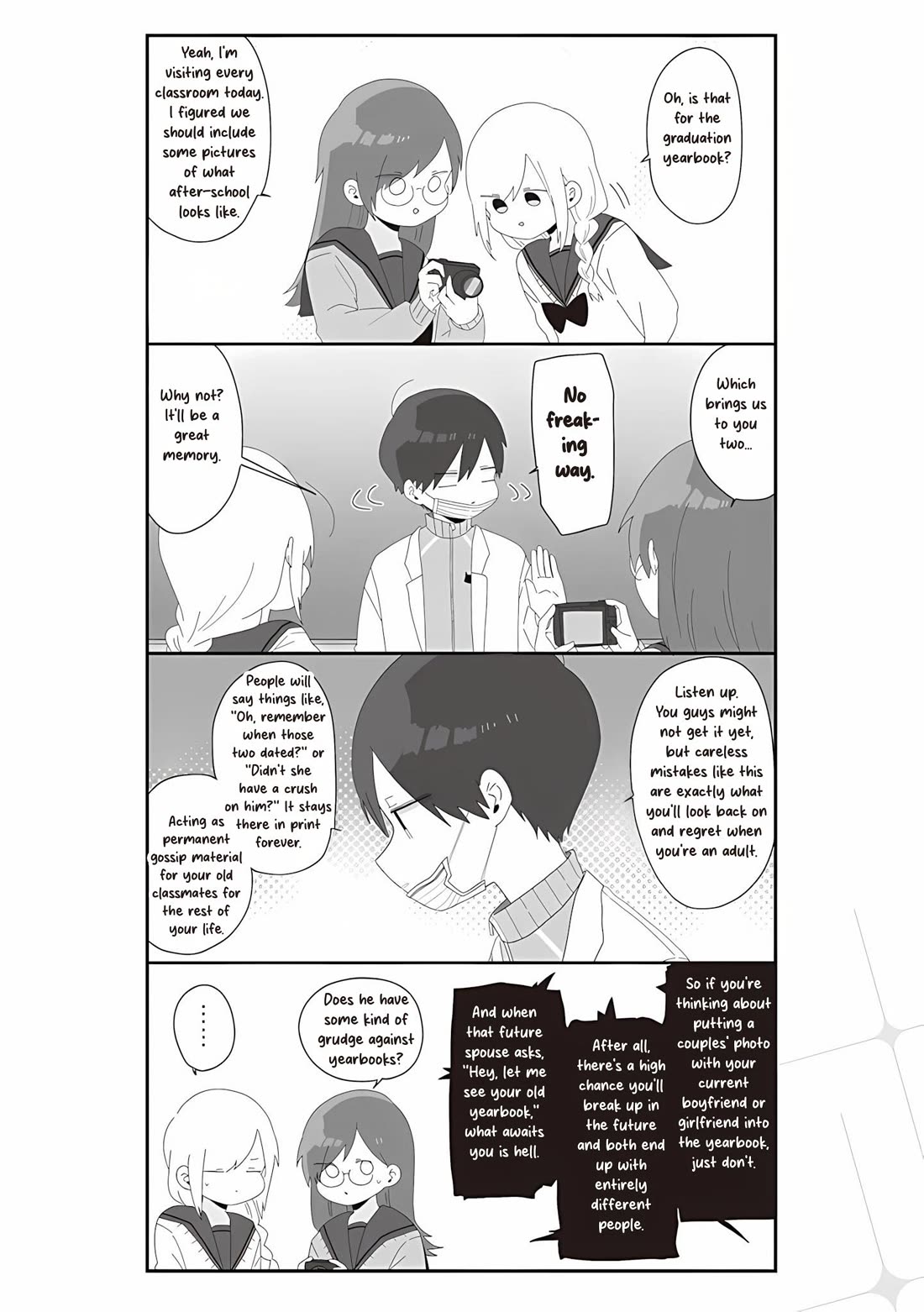 Homura Sensei is probably unpopular chapter 68 page 2