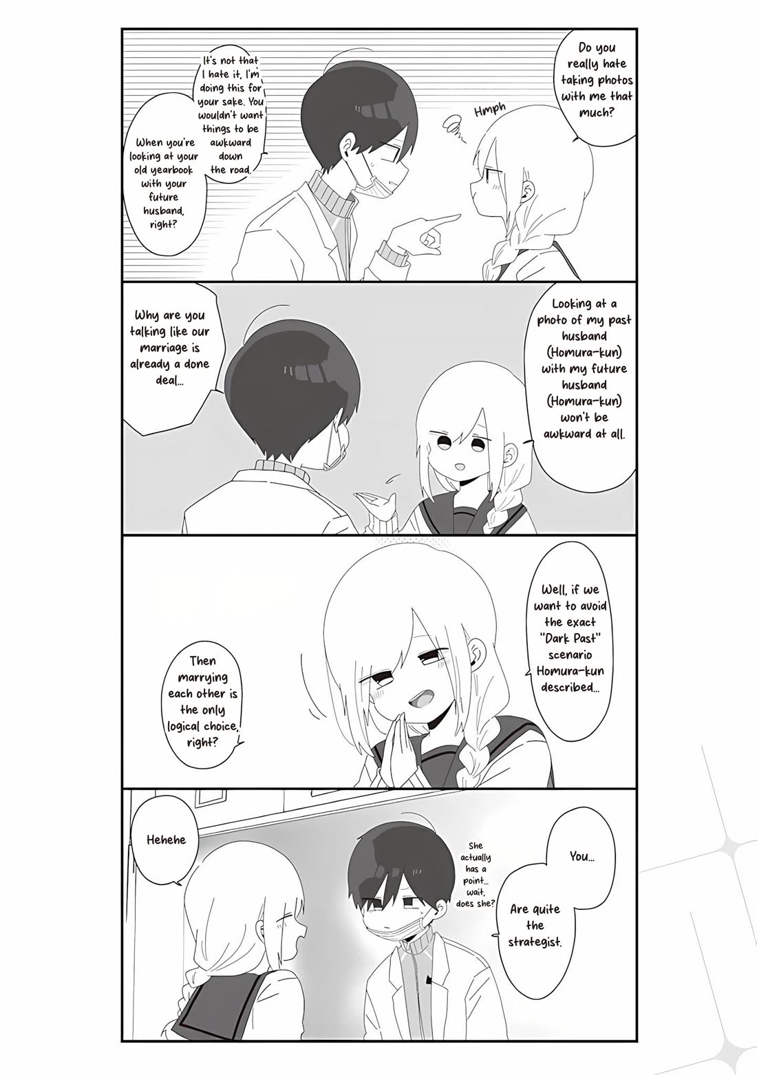 Homura Sensei is probably unpopular chapter 68 page 4