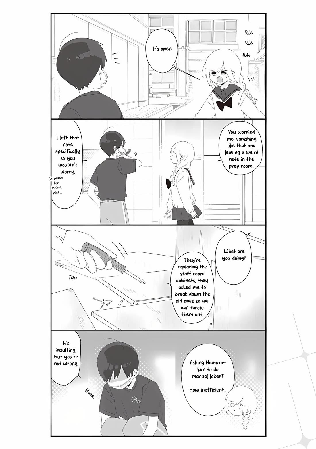 Homura Sensei is probably unpopular chapter 69 page 2