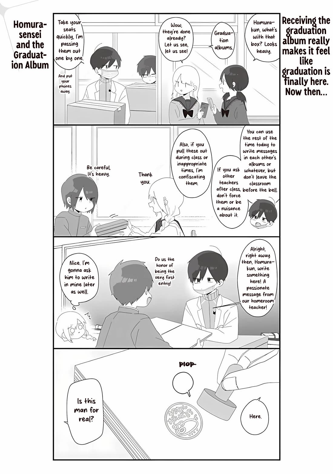 Homura Sensei is probably unpopular chapter 72 page 1