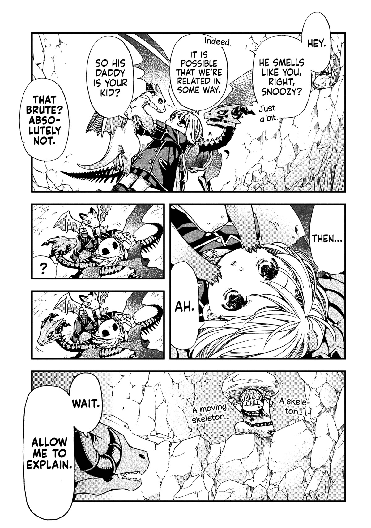 Hone Dragon no Mana Musume chapter 10 page 21