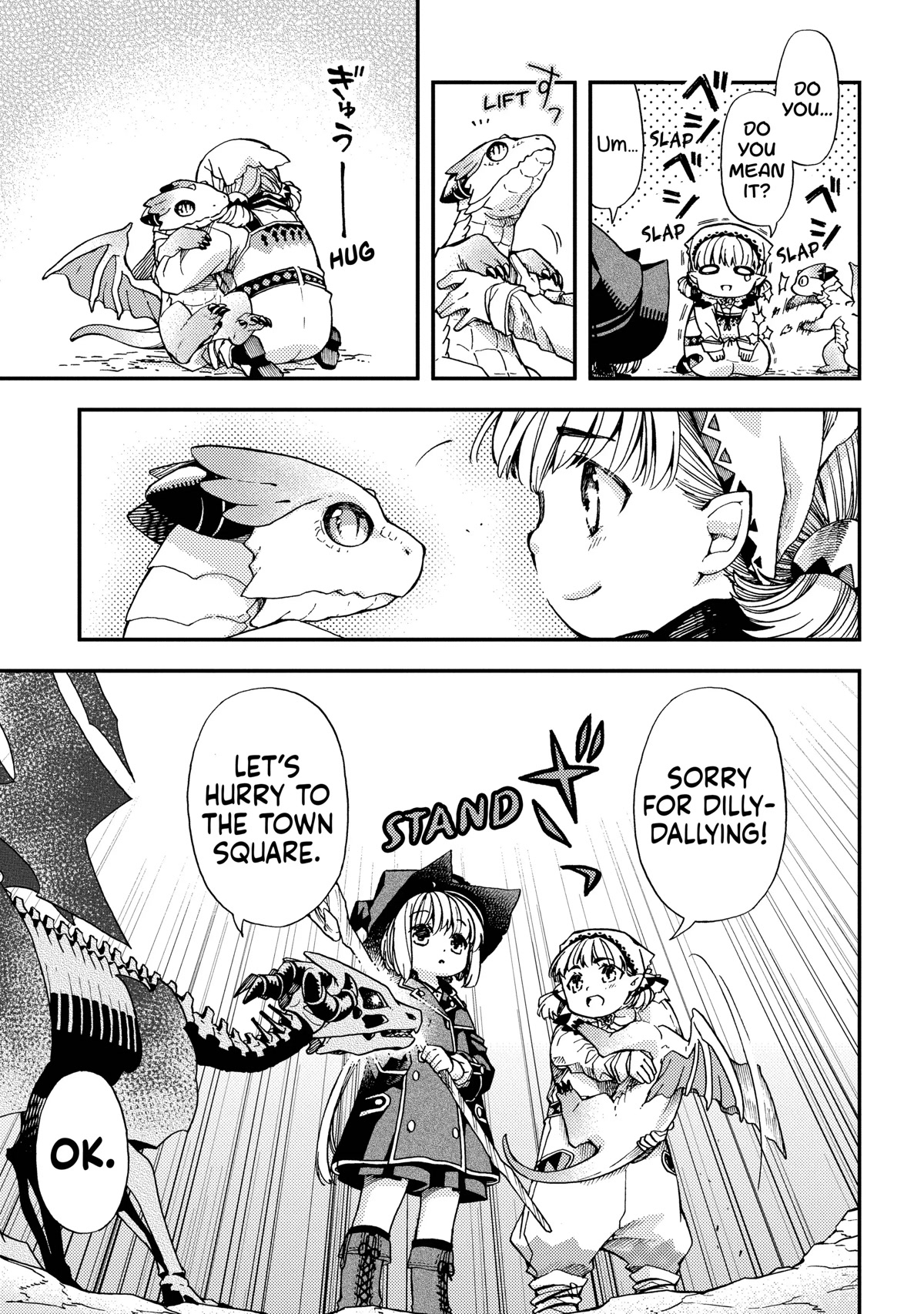 Hone Dragon no Mana Musume chapter 10 page 27