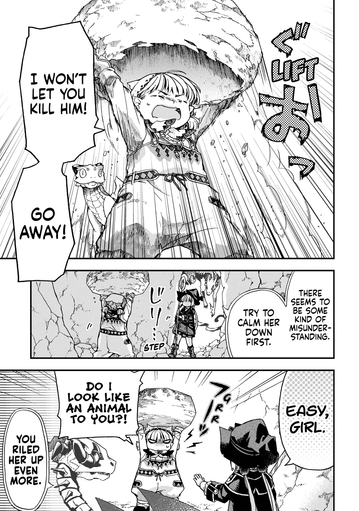 Hone Dragon no Mana Musume chapter 10 page 3