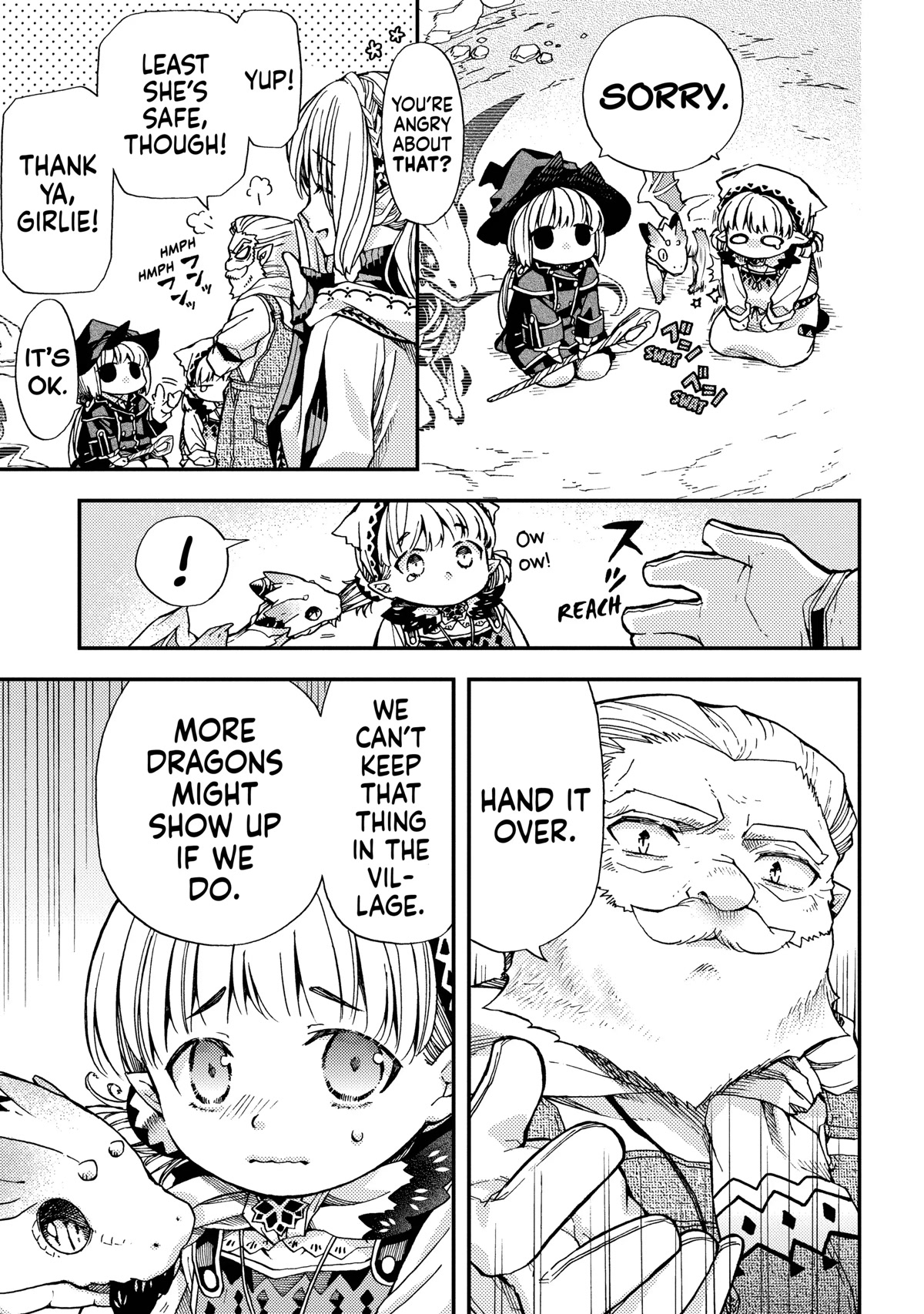 Hone Dragon no Mana Musume chapter 10 page 7