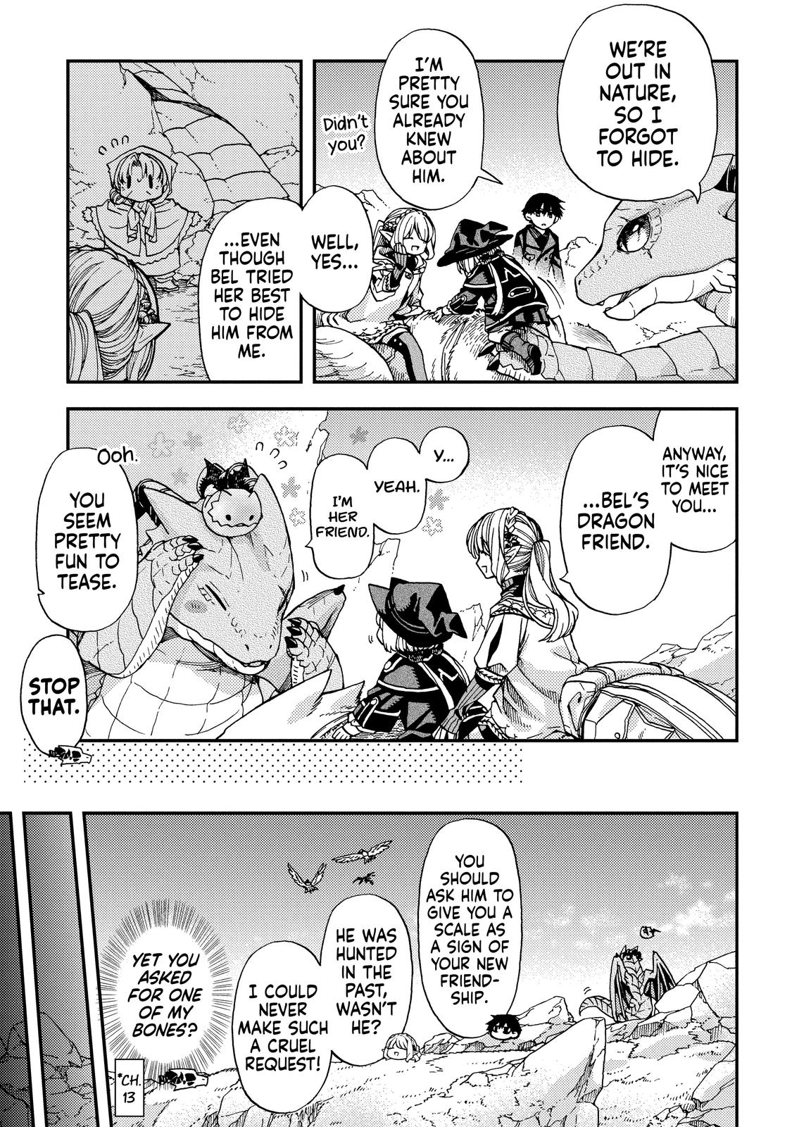 Hone Dragon no Mana Musume chapter 16 page 3