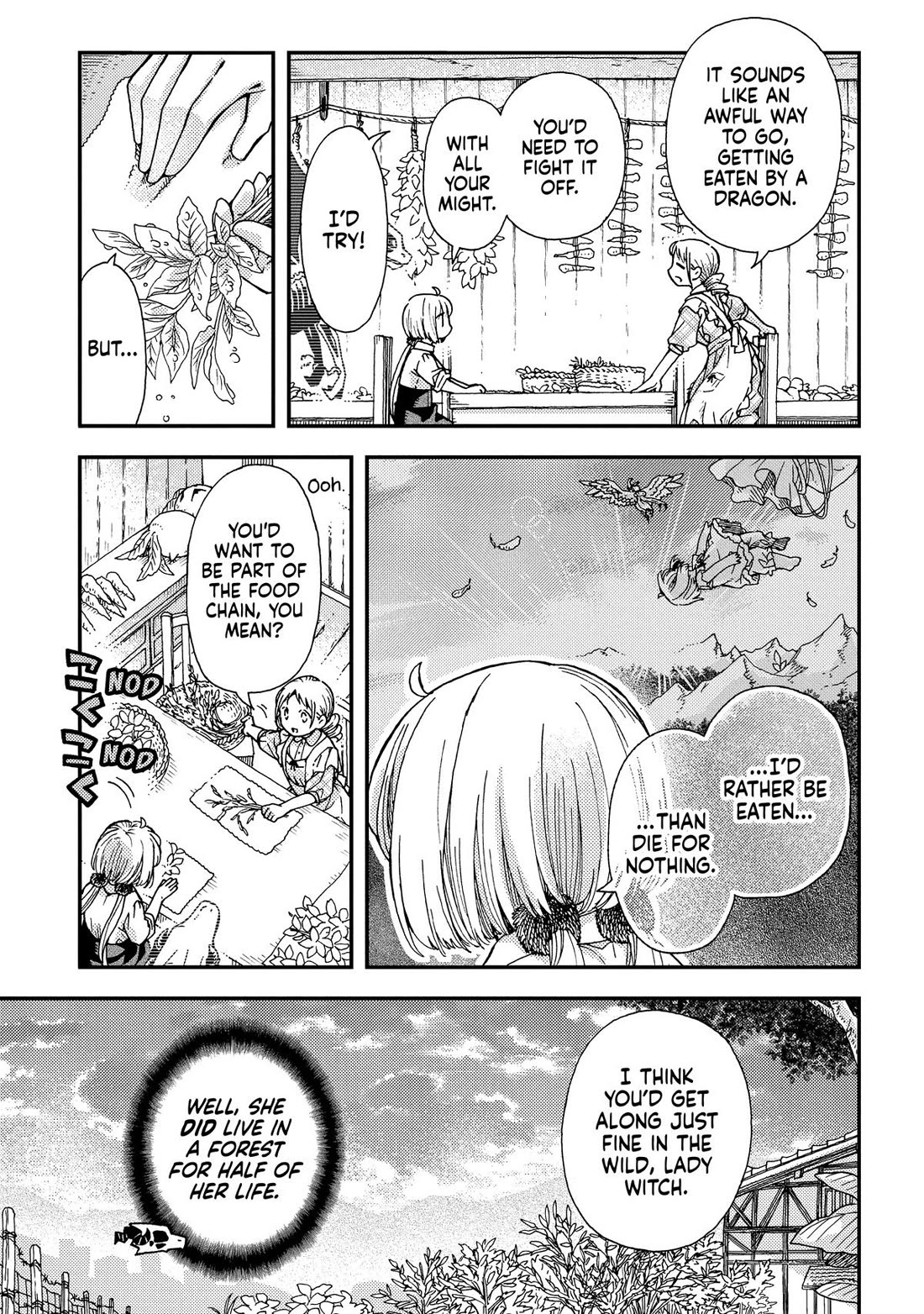 Hone Dragon no Mana Musume chapter 28 page 11